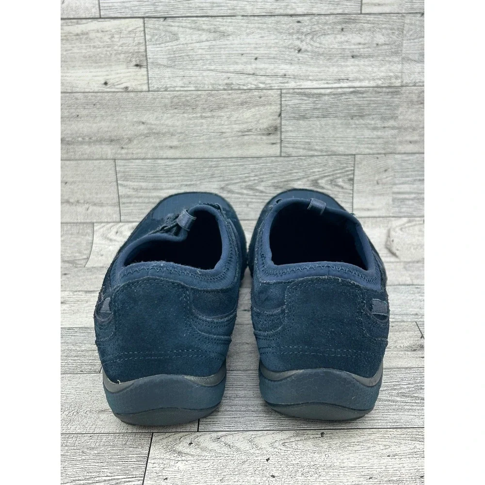 Skechers Relaxed Fit‎ Navy Blue Slip On Sneakers 23020 Womens Size 9 Memory Foam
